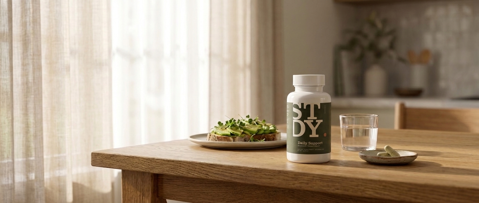 Daily Support on a morning table